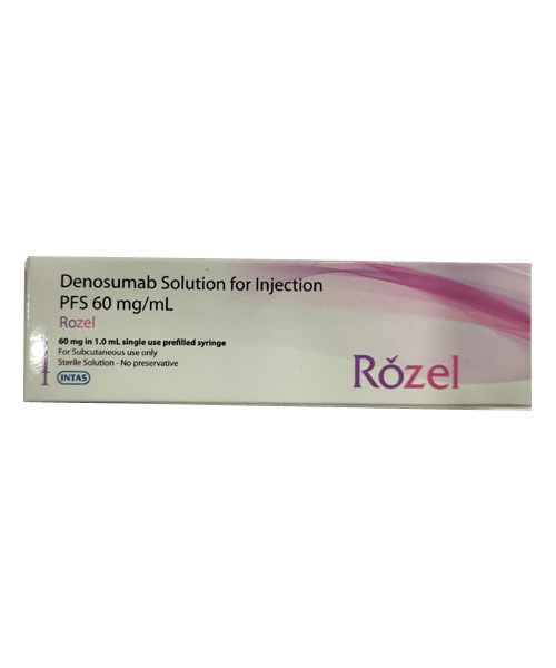 Rozel (Denosumab) Solution For Injection PFS 60mg/ml