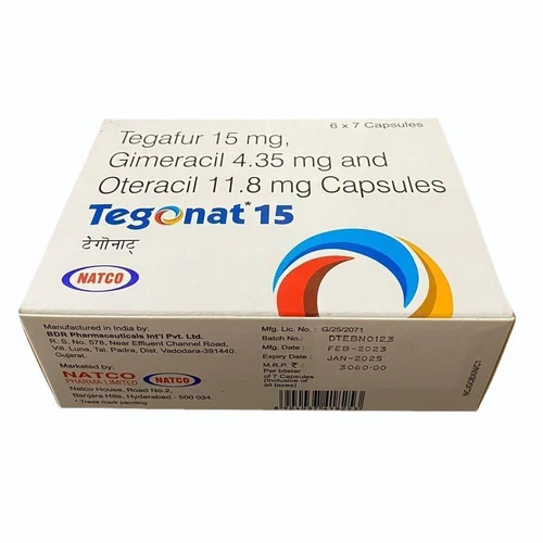 TEGONAT (Tegafur/gimeracil/oteracil) Capsules